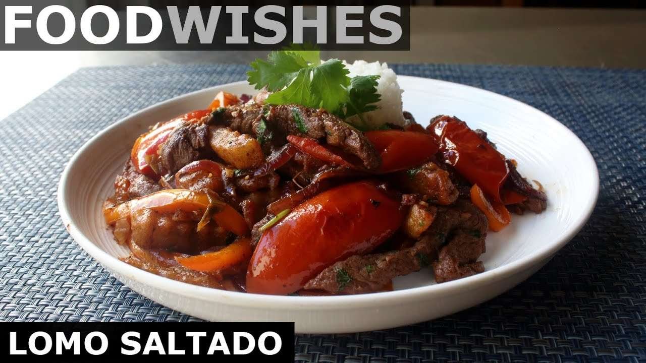 Lomo Saltado – Steak & French Fry Stir Fry – Food Wishes