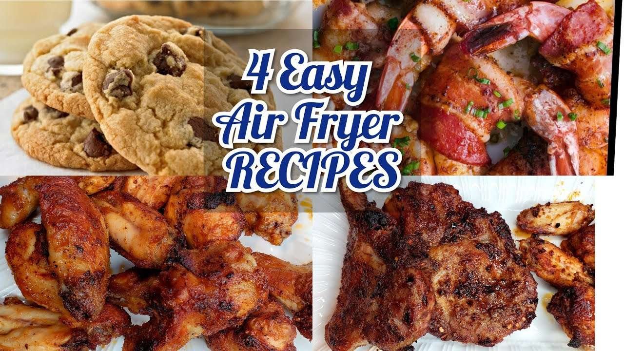 4 Easy Air Fryer Recipes | Tasty and Crispy| Heritage Air Fryer Review