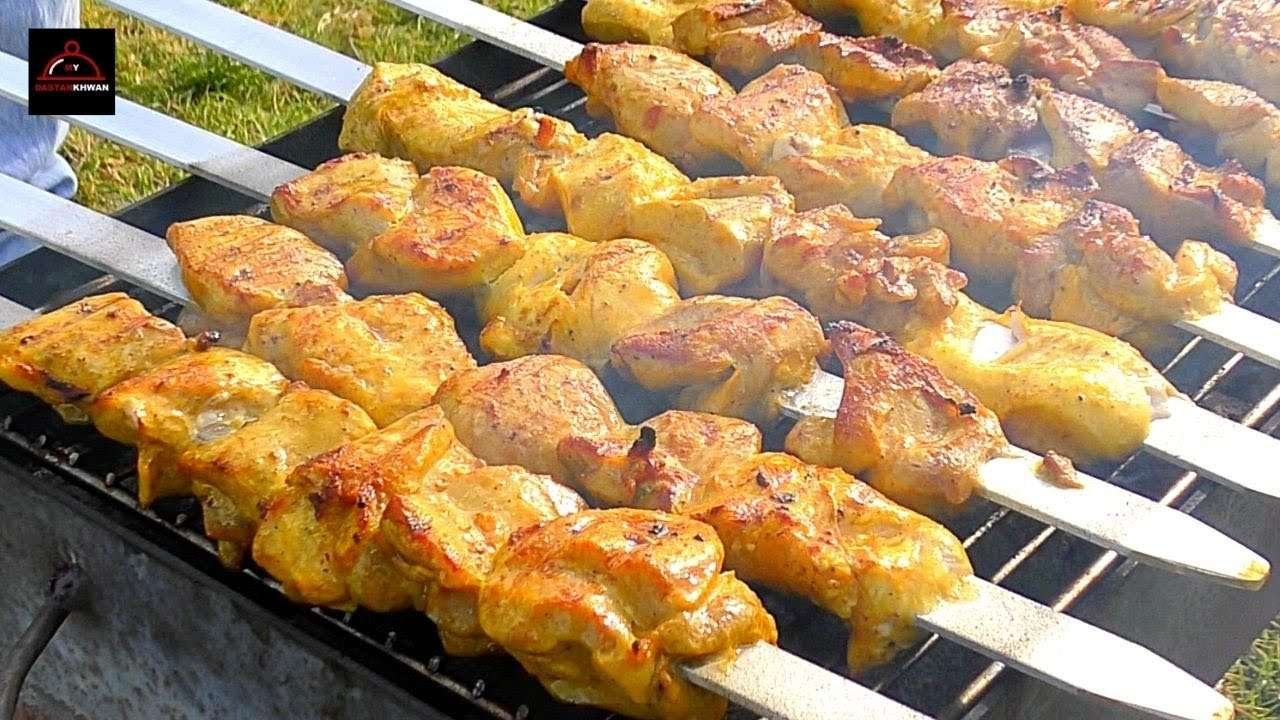 Restaurant Style Chicken Kebab – کباب مرغ آب دار و نرم رستورانتی