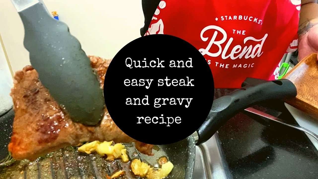 Easy Steak and Gravy Recipe [Cooking with Xthine 01]