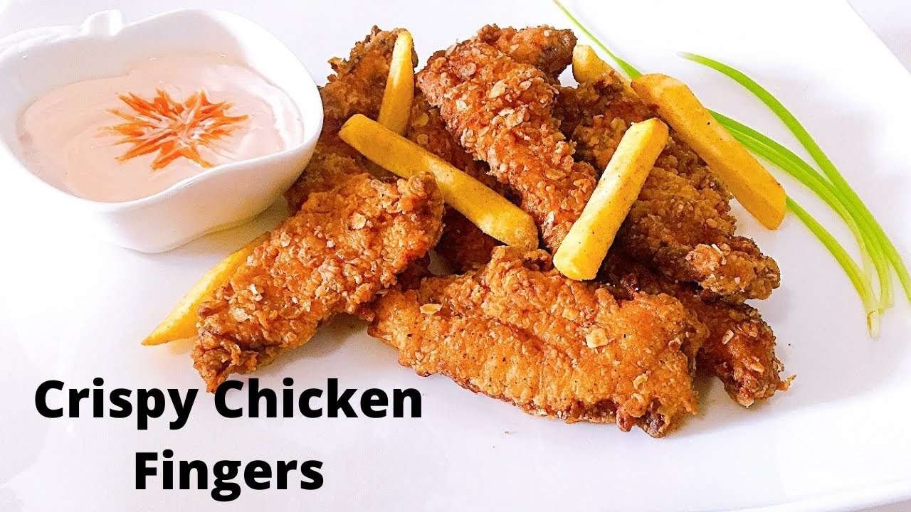 Chicken Fingers || Crispy Chicken Fingers Recipe|| Chicken tenders|| Chicken Breast recipe