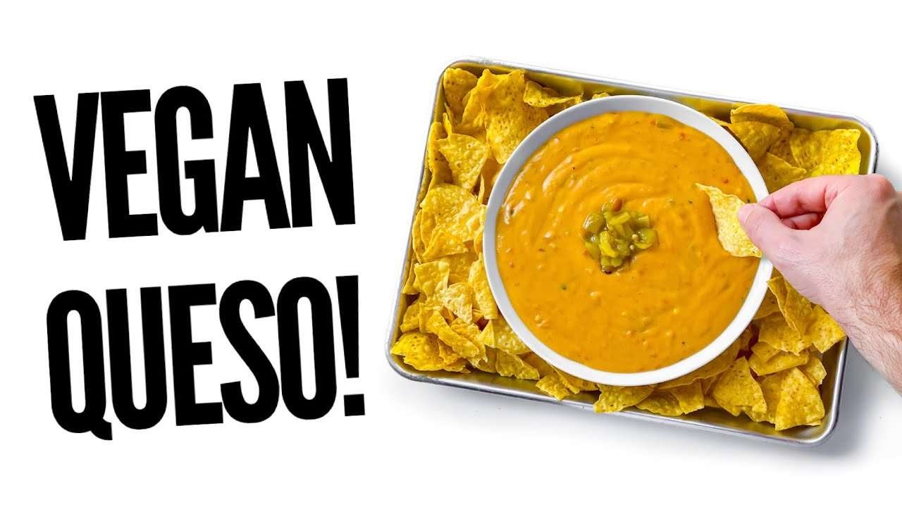 VEGAN QUESO! SMOKEY, SPICY, CHEESY & EASY!