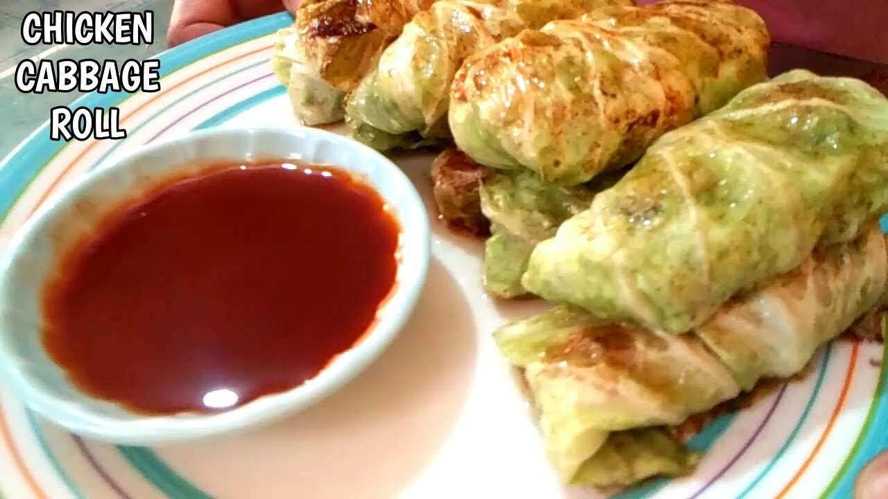 CHICKEN CABBAGE ROLL RECIPE / LOW-CARB SNACK + CAN BURN YOUR BELLY FAT #HILIGAYNONKITCHEN