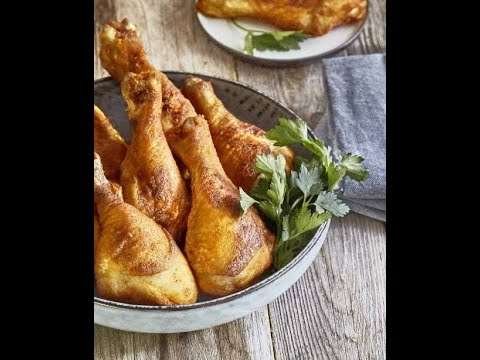 Crispy Smoky Garlic Paprika Chicken Legs