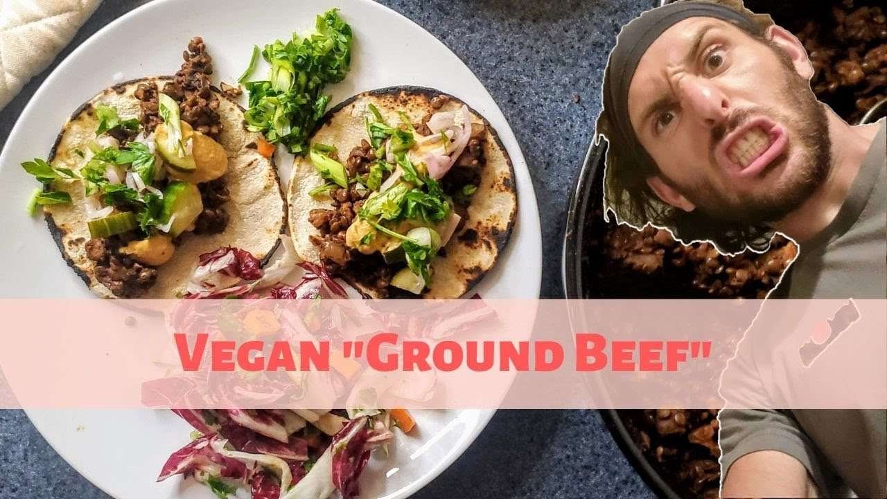 Vegan "Ground Beef" | Plant-Based Ground Beef | WFPB Ground Beef Recipe