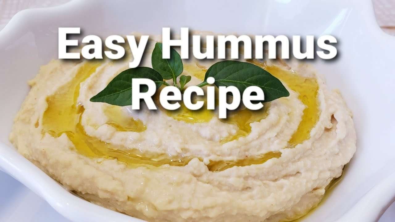Easy Hummus Recipe