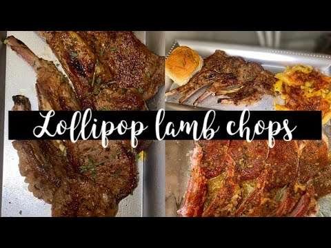 HOW TO MAKE LOLLIPOP LAMB CHOPS|SIMPLE+EASY RECIPE