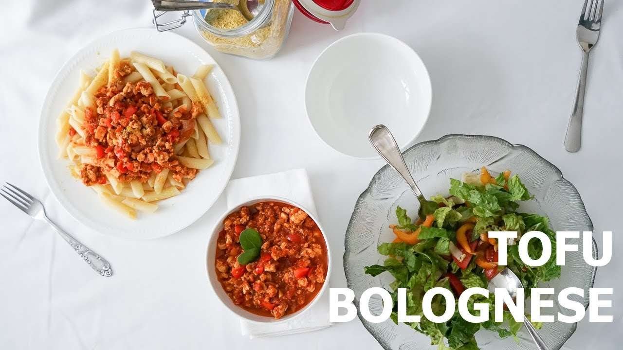 Tofu Bolognese | Soular Rays