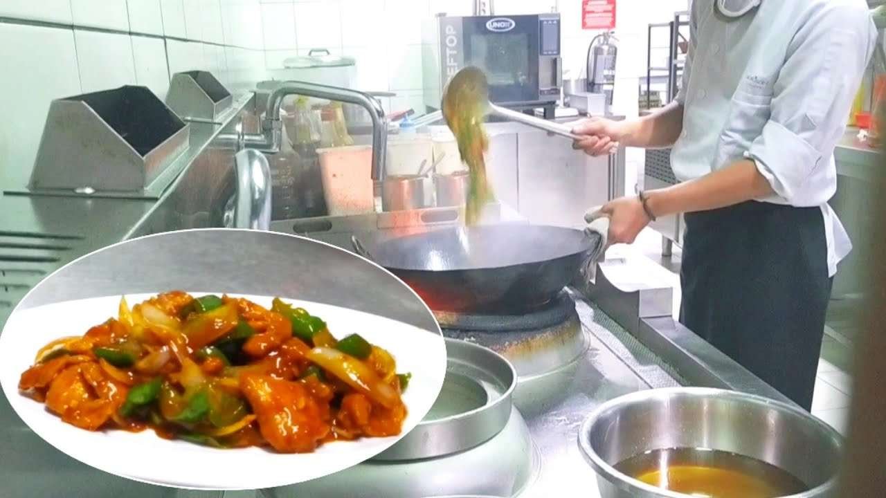 The best Ayam cah paprika, resep Chinese, _ala nanang kitchen