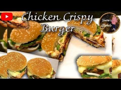Crispy Chicken Burger | Quick Burger |Easy Burger | Chicken Burger| UAE