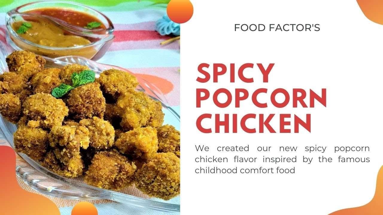 Spicy Popcorn Chicken Recipe by Food Factor l How to make Popcorn Chicken
