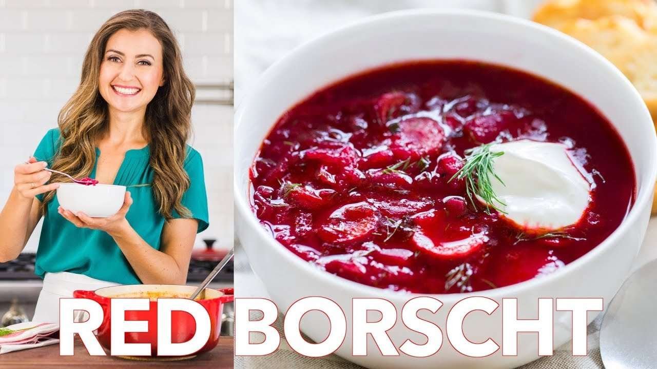 Classic Red Borscht | Borsch Recipe (Beet Soup) – Natasha's Kitchen