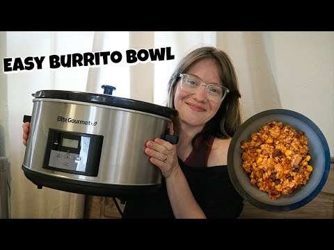Easy Burrito Bowl – Slow Cooker