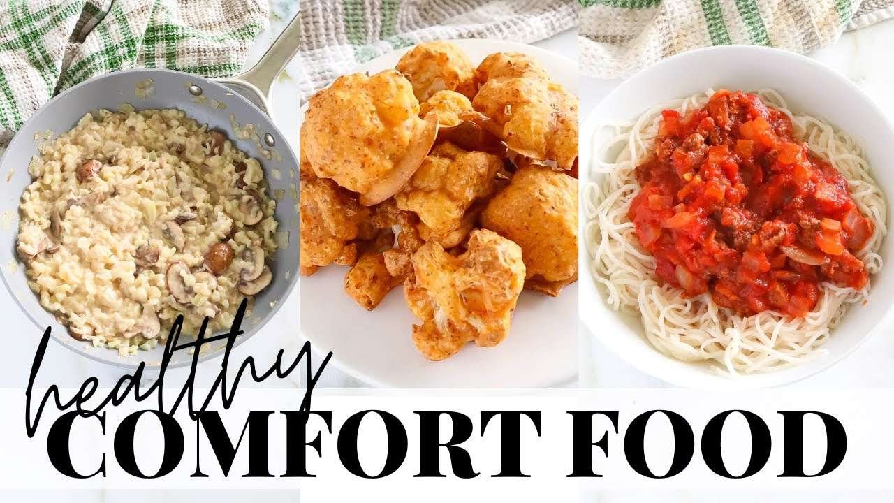 HEALTHY COMFORT FOOD RECIPES: easy, low carb recipes