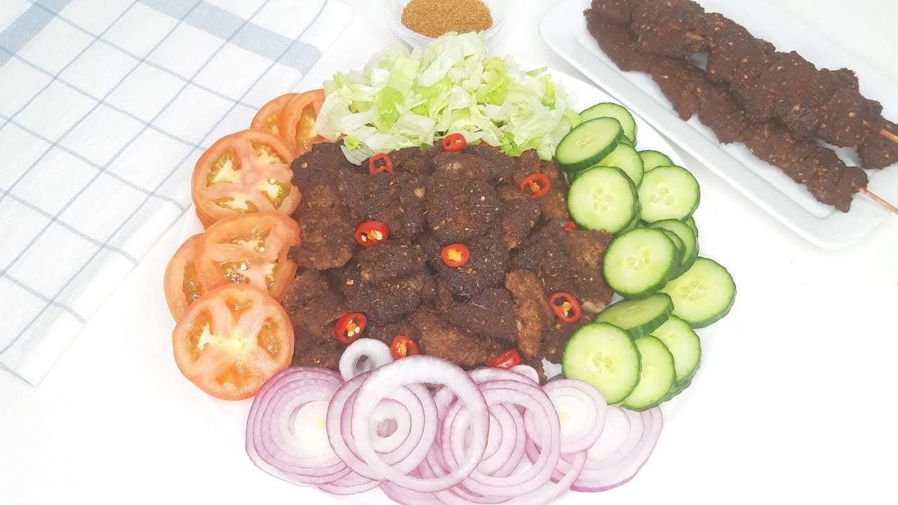 Nigerian Beef Suya |2 Methods |How to Make Beef Suya| Tasty City