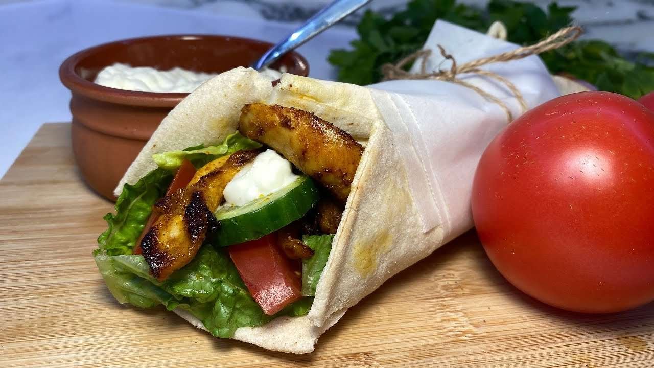 How to Make Chicken Shawarma Wrap | Chicken Shawarma Recipe