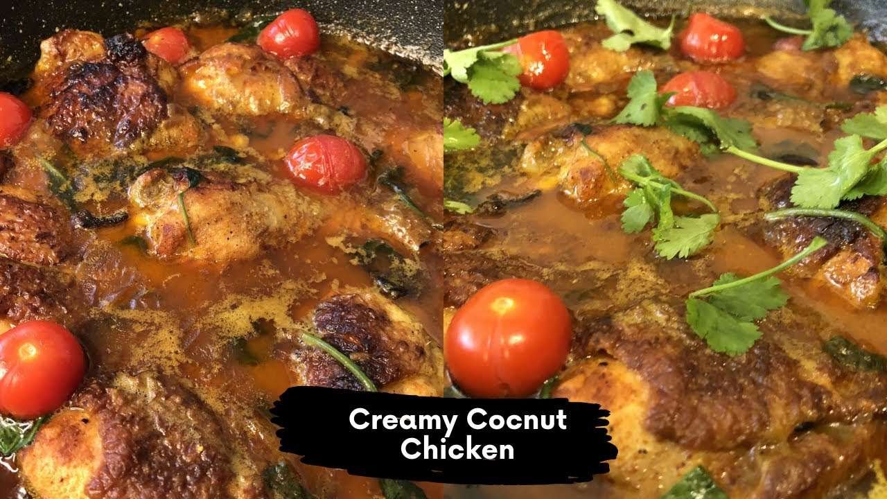 Creamy Coconut Curry under 30 minutes|Curry Crémeux à la noix de Coco |Swift Cuisine