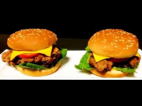 ZINGER BURGER RECIPE – NOW MAKE AT HOME