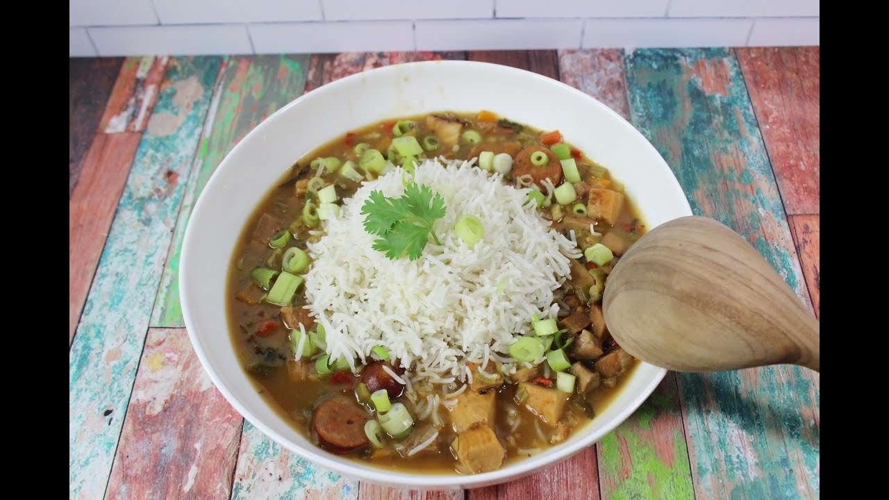 Chicken Gumbo with Okra! Homemade Cajun seasoning!