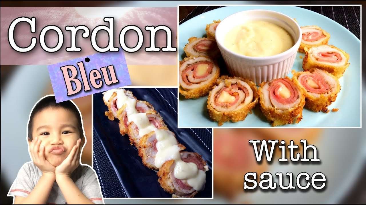 CHICKEN CORDON BLEU with WHITE SAUCE Pinoy Love Eat