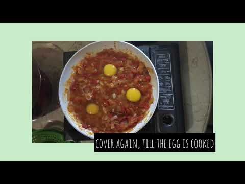 How to make shakshuka! (easy home recipe)😋