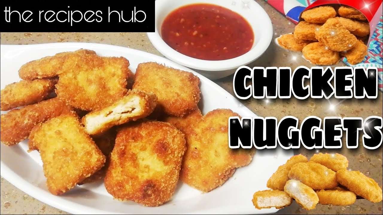 CHICKEN NUGGETS|EASY AND QUICK RECIPE|THE RECIPES HUB
