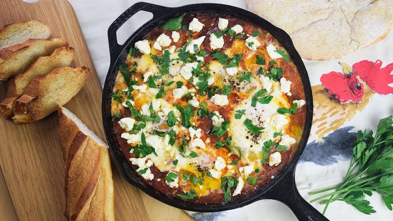 How to make Shakshouka | Eggs in tomato sauce | Shakshuka recipe