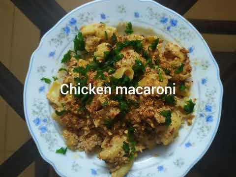 delicious and creamy chicken macaroni