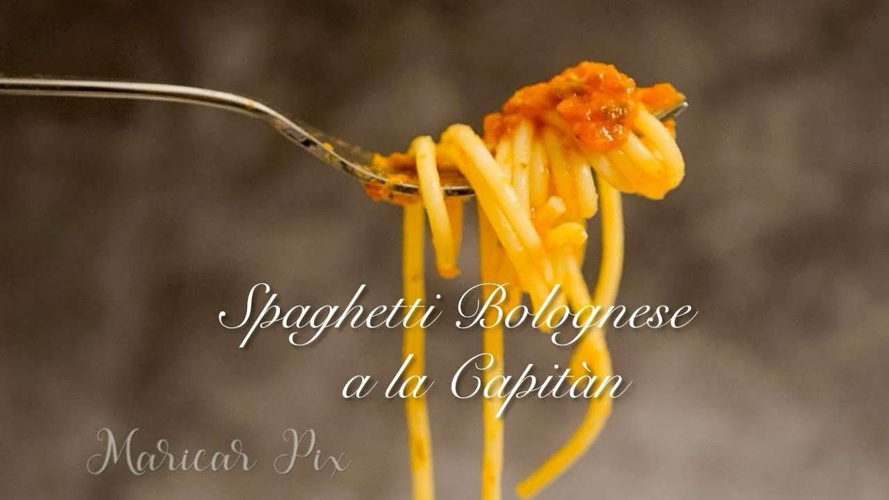 Spaghetti Bolognese a la Capitán   #kitchenaid #lecreuset #cookinghobby #homecooking