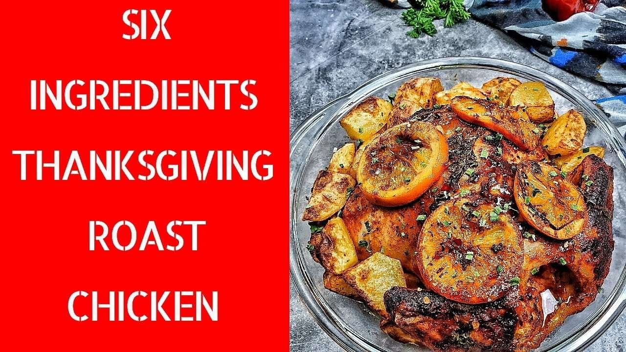 How to Roast whole Chicken for Thanksgiving | Christmas Roast Chicken Recipe | Thai Chili Sauce