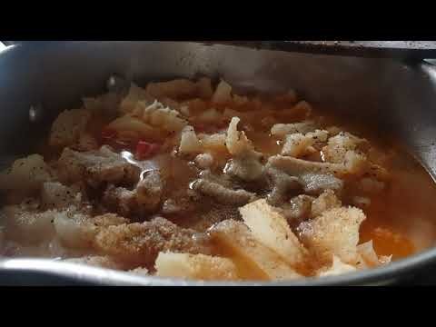 Hungarian Tripe Paprikash-Beef Tummy Recipe