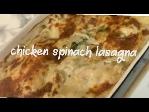 chicken spinach lasagna/tasty yummy/Ruma’s world
