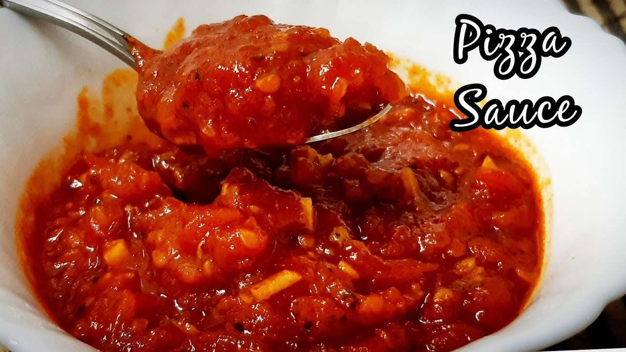 Homemade pizza sauce 🥣 with subtitles/பீட்ஸா சாஸ் இனி வீட்டிலேயே செய்யலாம்/Recipe by MeharajImran