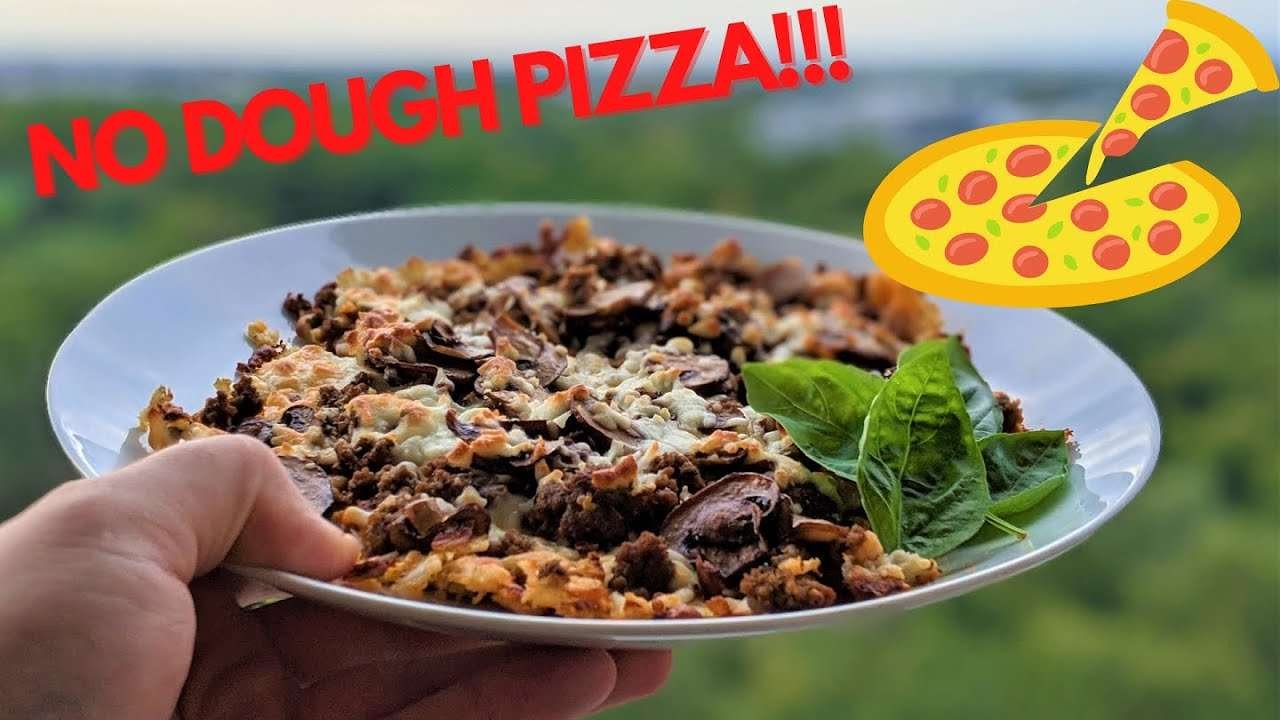 Super EASY Cauliflower Pizza