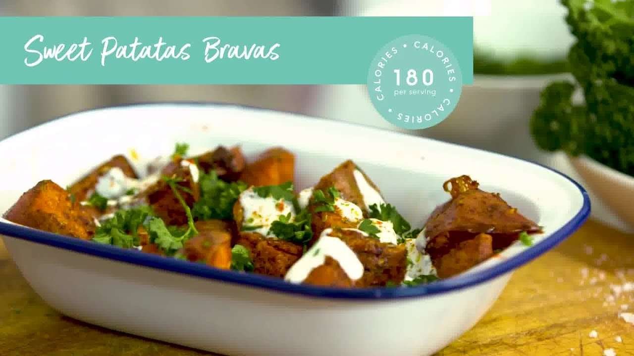 exante Low Calorie Sweet Patatas Bravas Recipe
