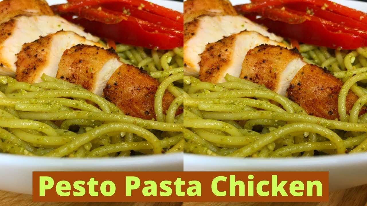 The Easiest Pesto Pasta with Chicken I Tasty & Nutritious