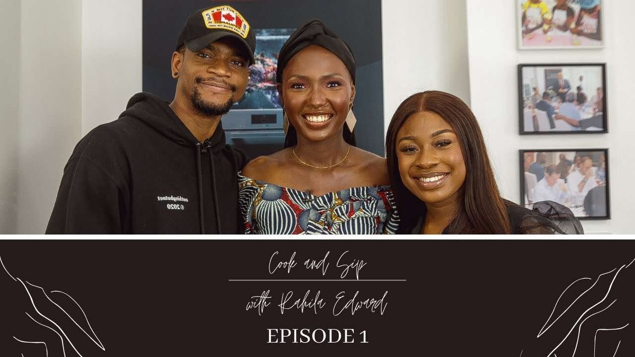 COOK & SIP – Ep1: How to make creamy chicken bake with Olumide and Yolanda/ Discussing Social Media