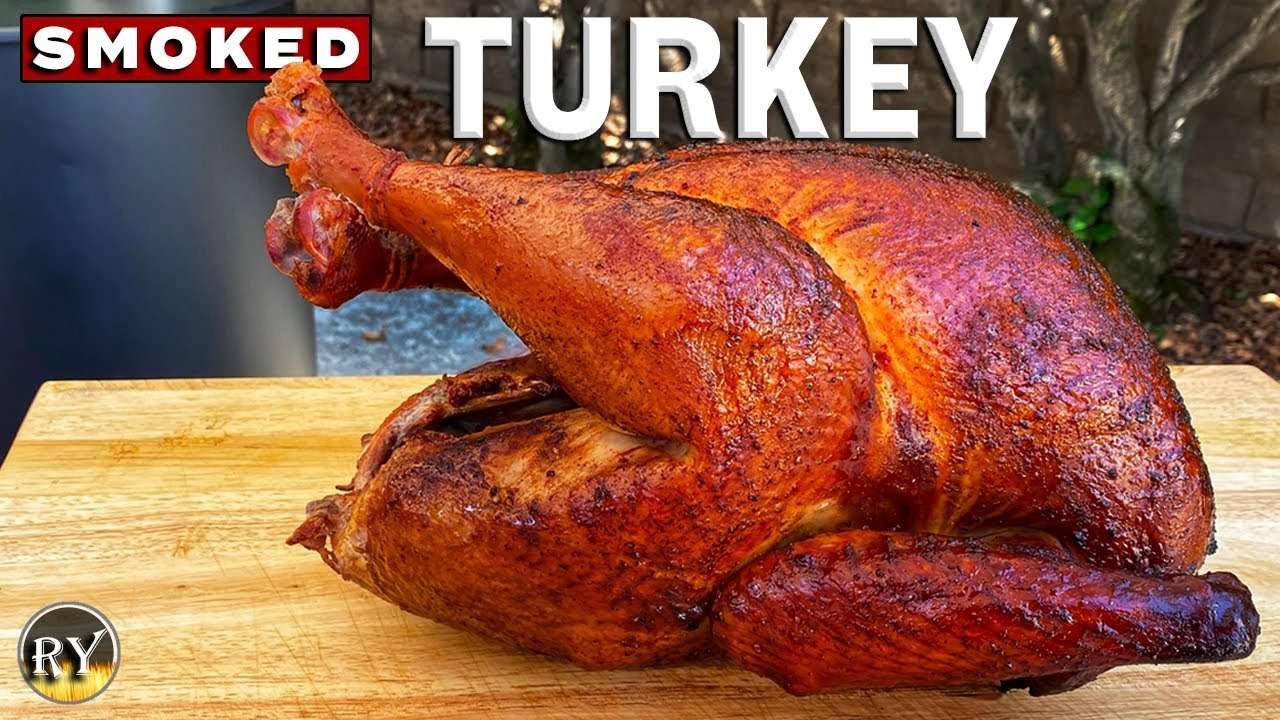 WHOLE TURKEY Smoked On The Hunsaker Vortex Drum Smoker