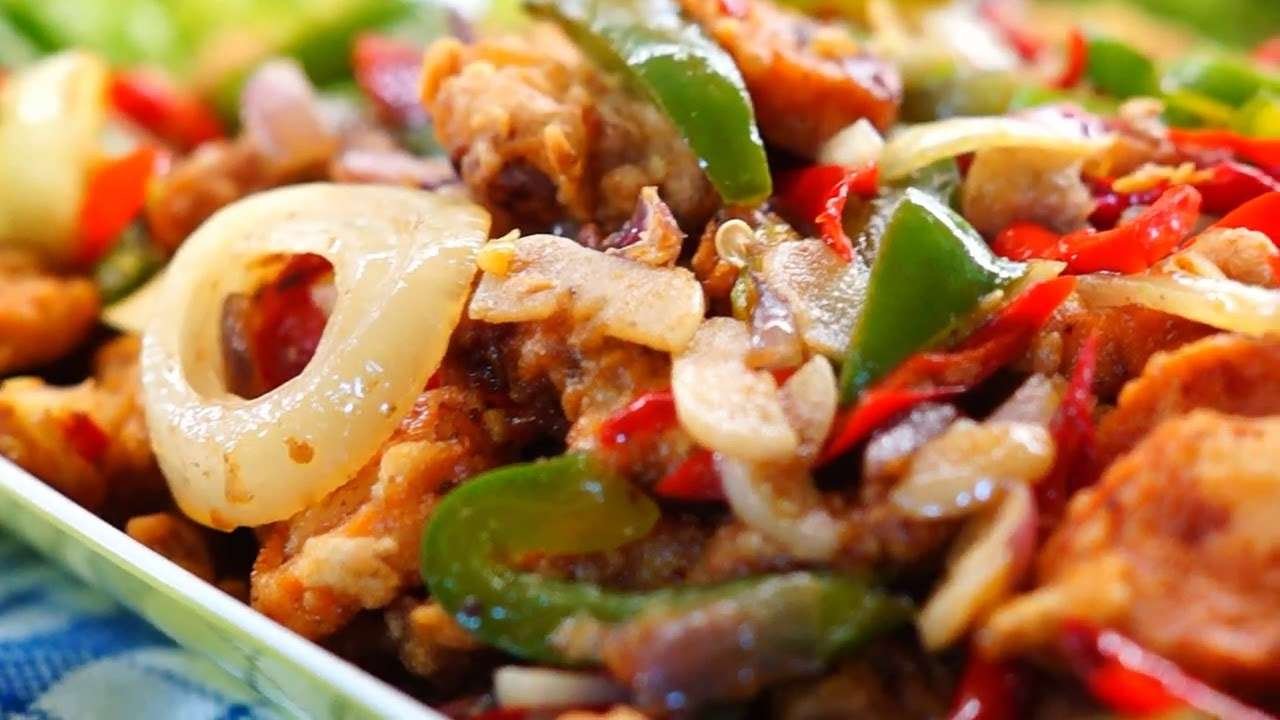 My Chicken Fillet with Sambal Matah and Paprika