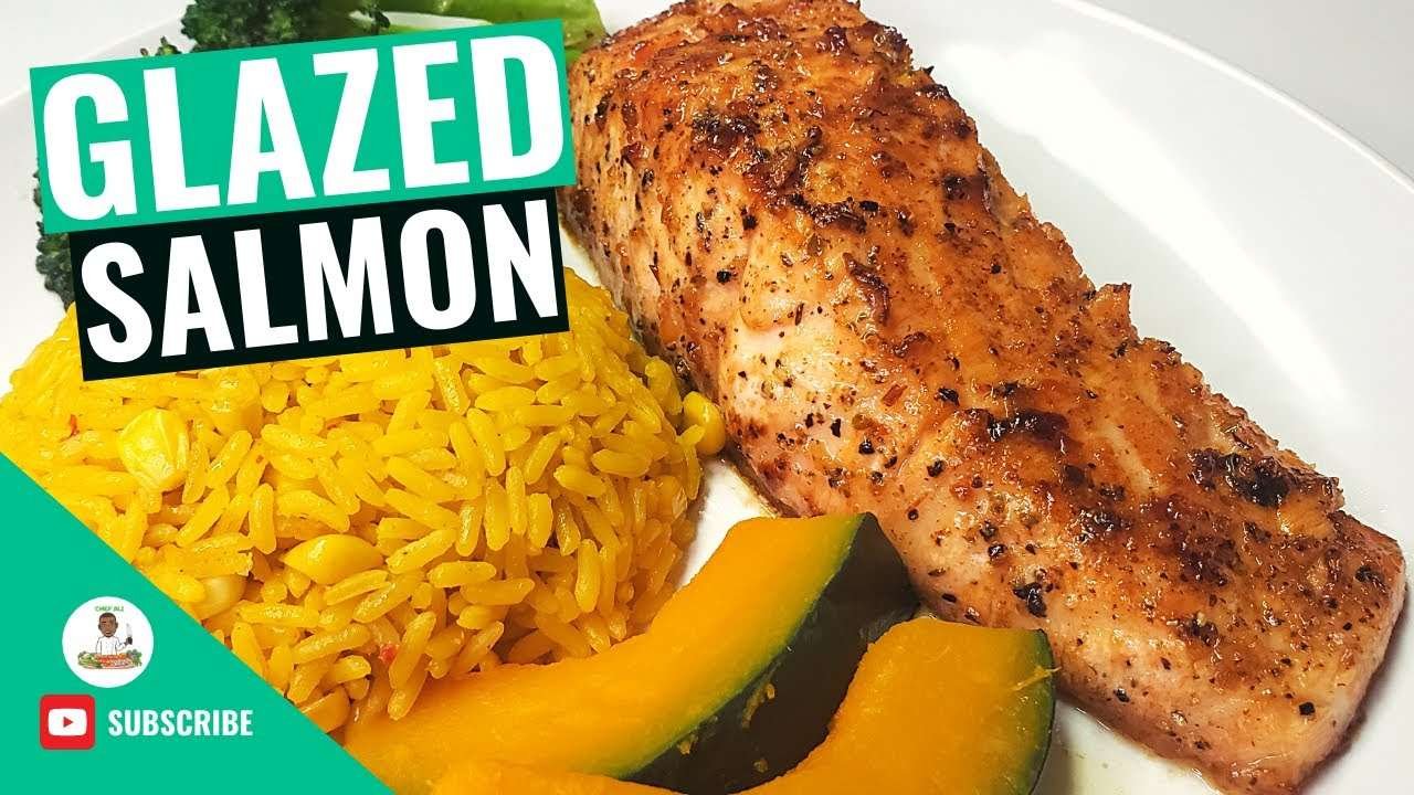Glazed Salmon Recipe | How to make Glazed Salmon | Salmon Recipe | by @chefali1027