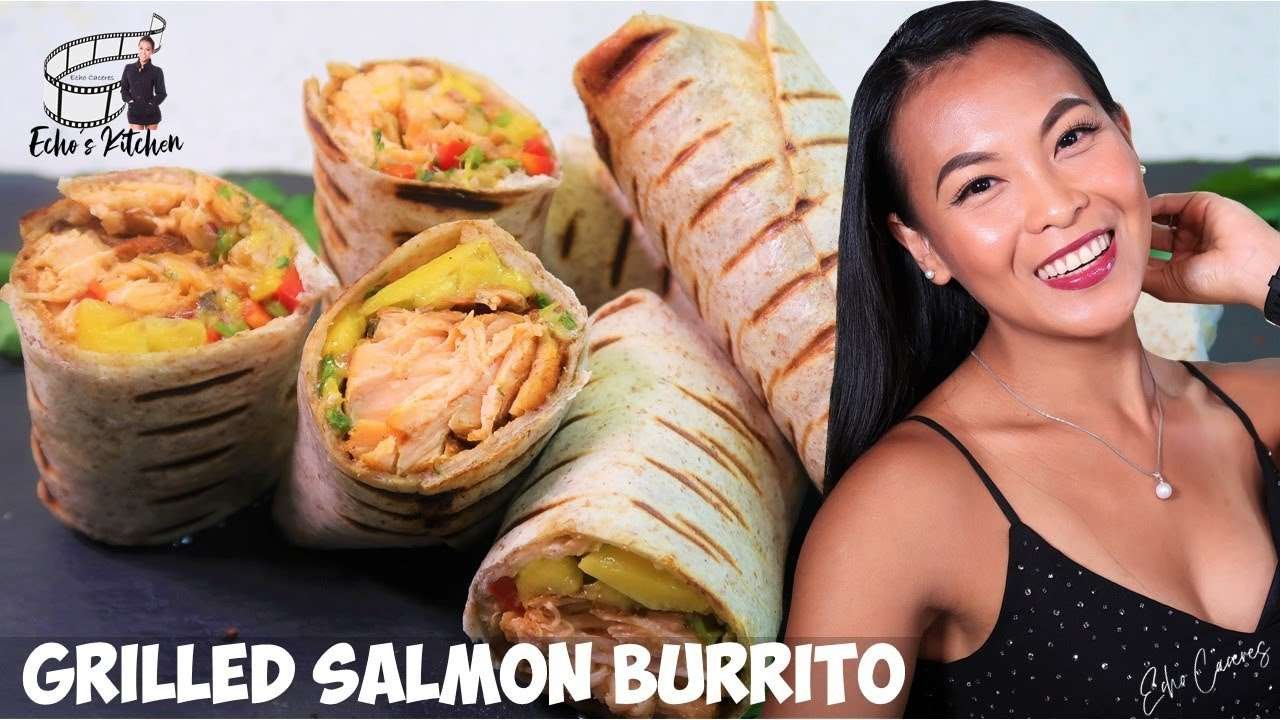 How to Make My Best Ever Grilled Salmon Burrito | Fish & Seafood Recipe
