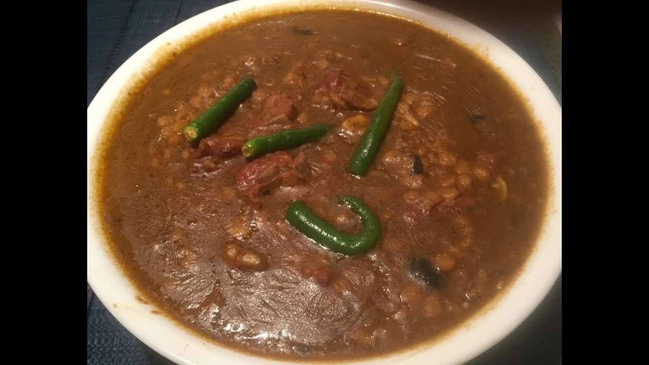 Channa Daal Gosht (Kashmiri) – Mutton with Lentils – Exotic Recipes Made Simple By Moonis Meer.