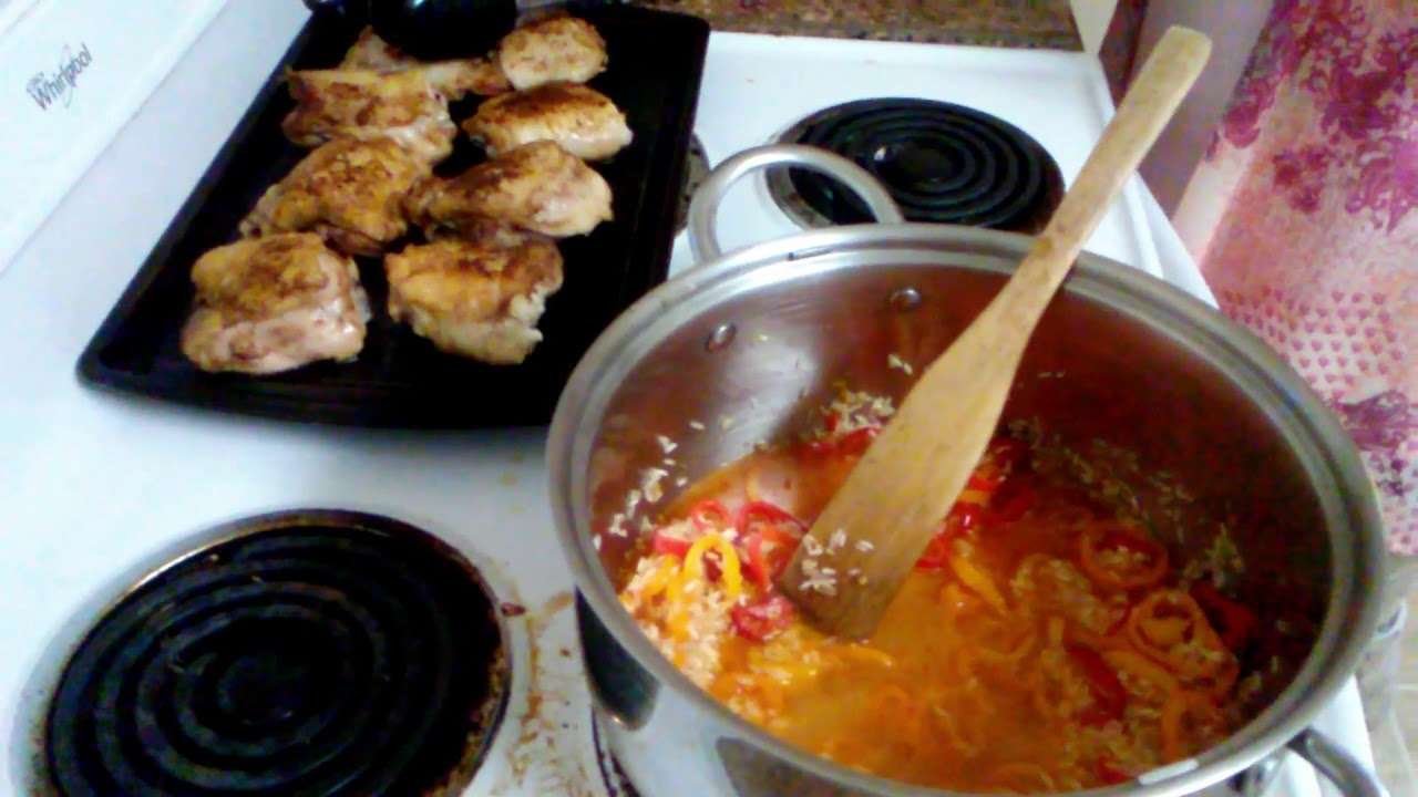 The Formidable Foodie Makes Paprika Chicken and Rice