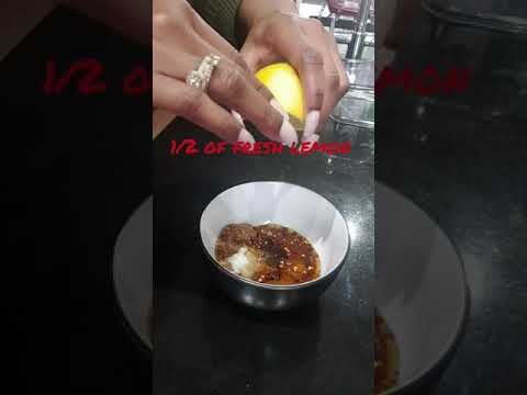 Easy lemon honey garlic glazed drumsticks