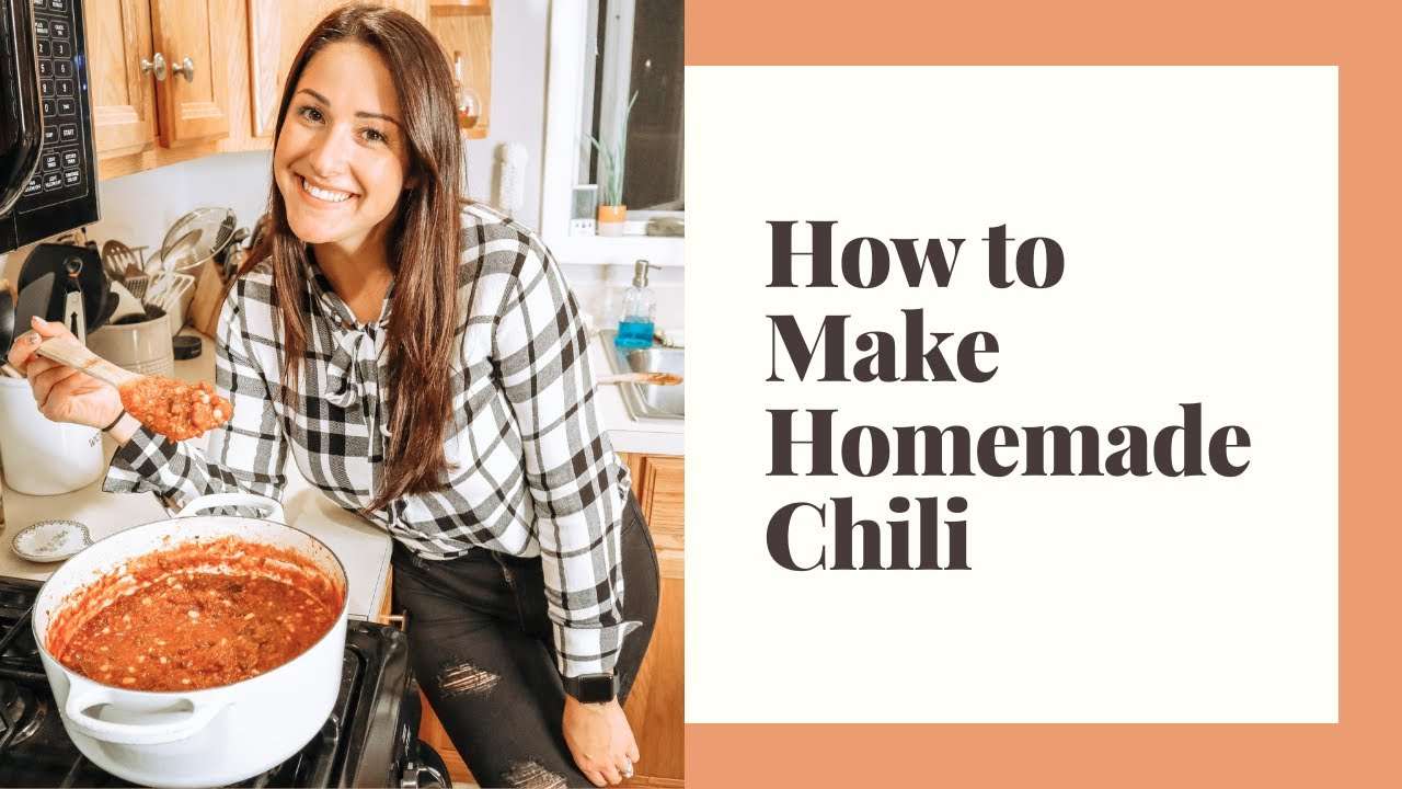 How to Make Homemade Chili | FALL RECIPE