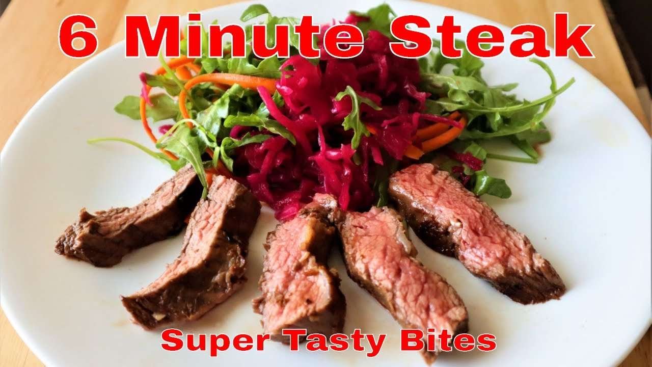 6 Minute Steak – Easy Skirt Steak Recipe