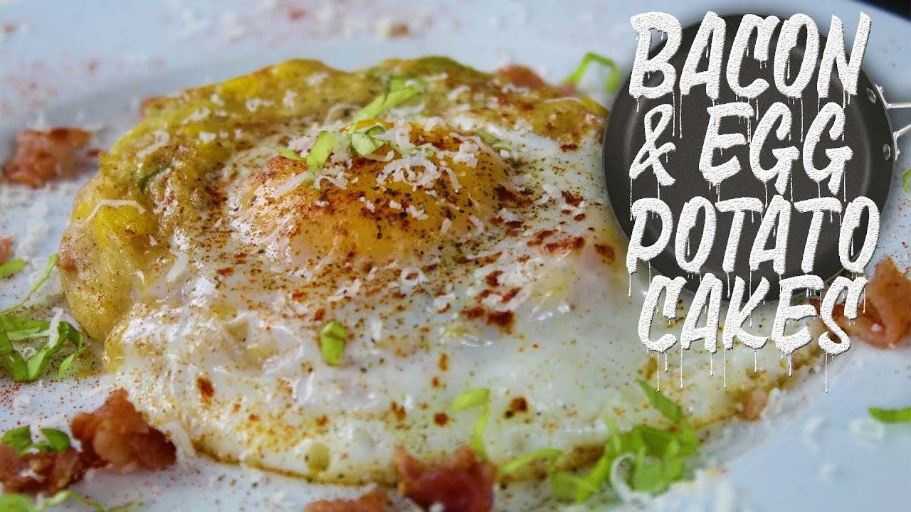 TAKING THIS MASH TO ANOTHER LEVEL | BREAKFAST FOR THE GODS | BACON EGG POTATO CAKES | POTATO CAKE