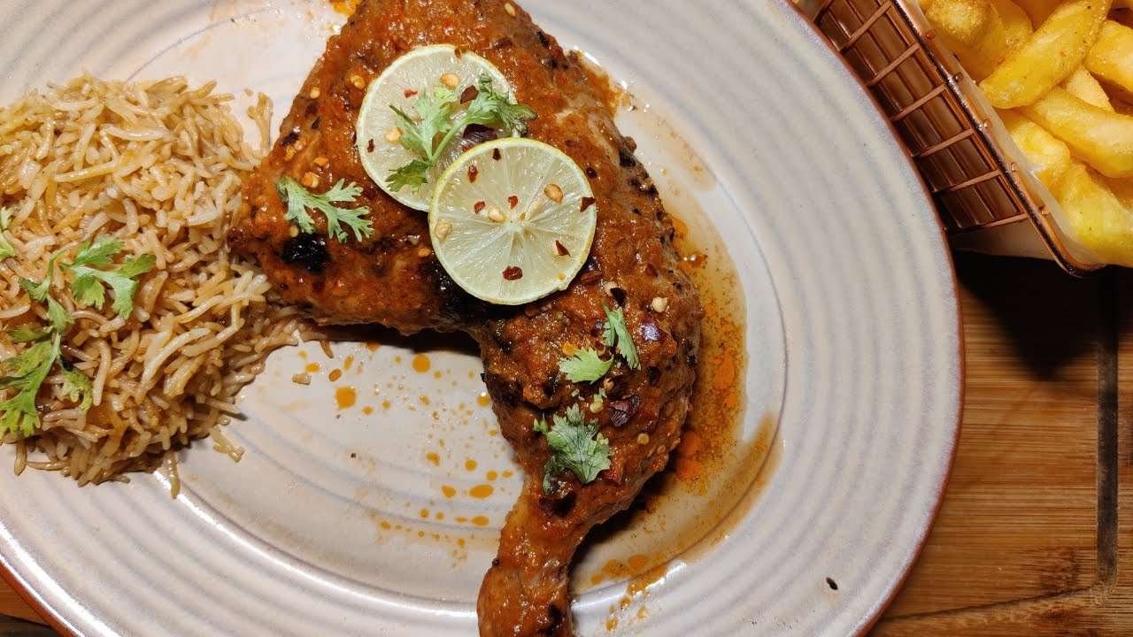 peri peri chicken recipe | homemade peri peri grilled chicken | portuguese recipes | Saways