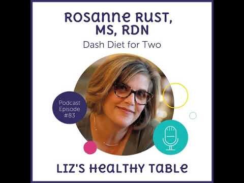 83: DASH Diet for Two with Rosanne Rust, MS, RDN