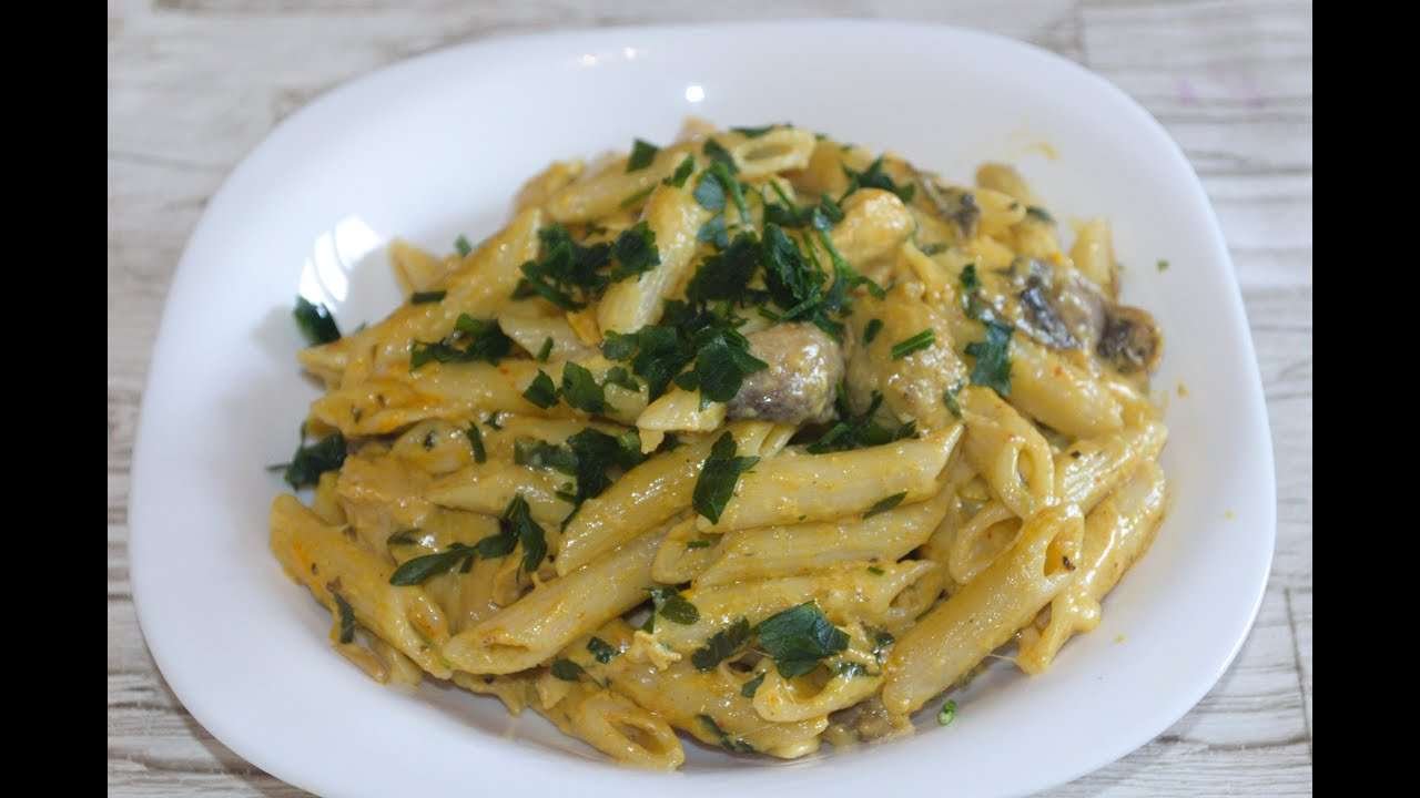 Spicy Chicken Alfredo پاستا آلفردو مخصوص